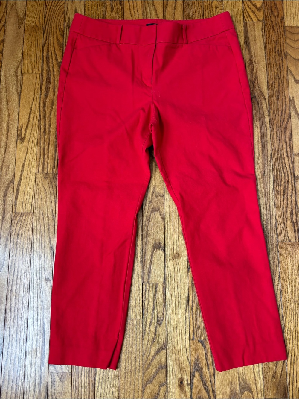 LOFT Women’s Red Stretch Dress Pants Size 14